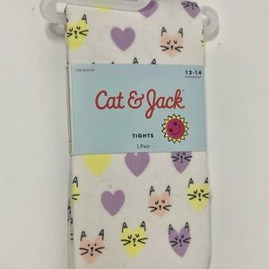 Cat & Jack Girls Tights 12-14